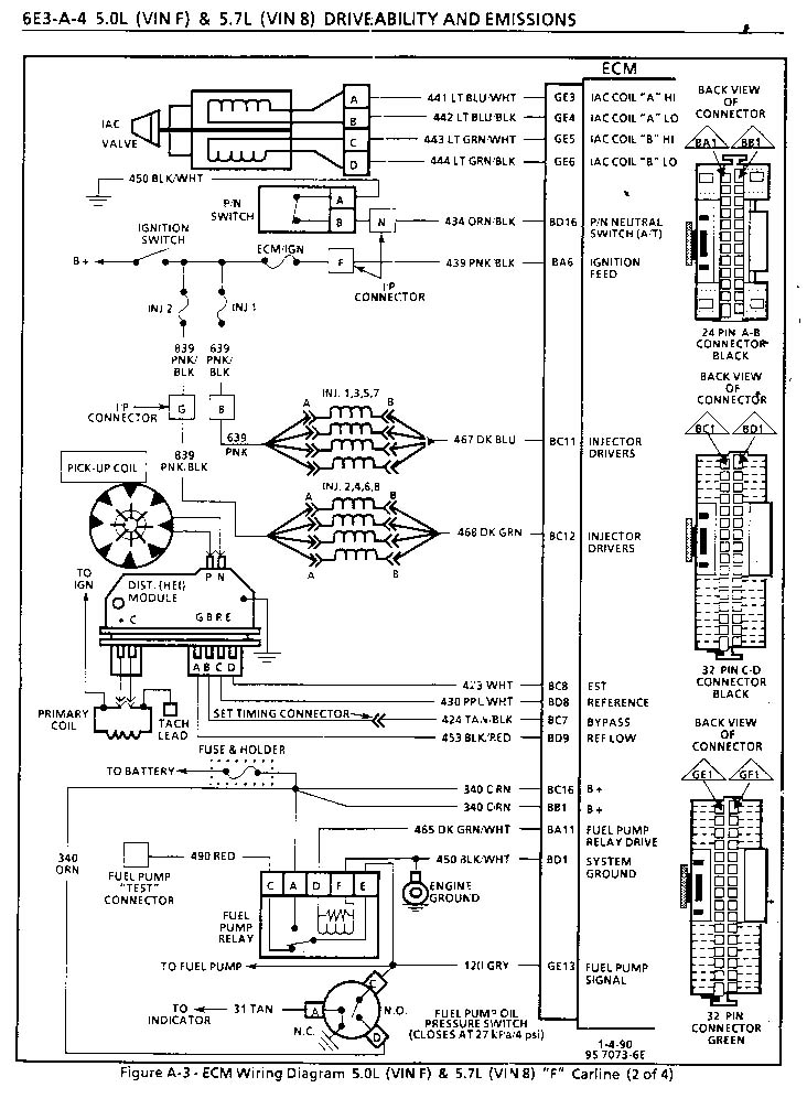 Need Ecm Pinouts Third Generation F Body Message Boards