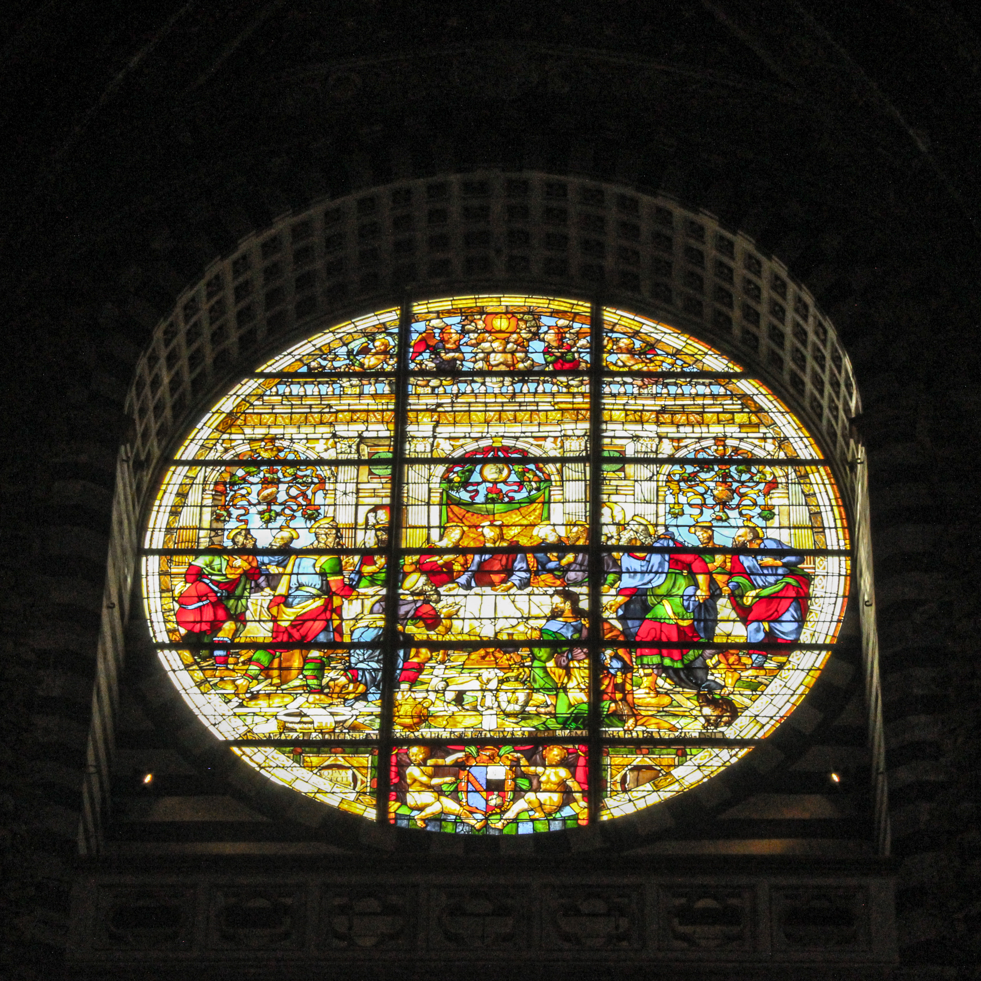 Image of stained glass.