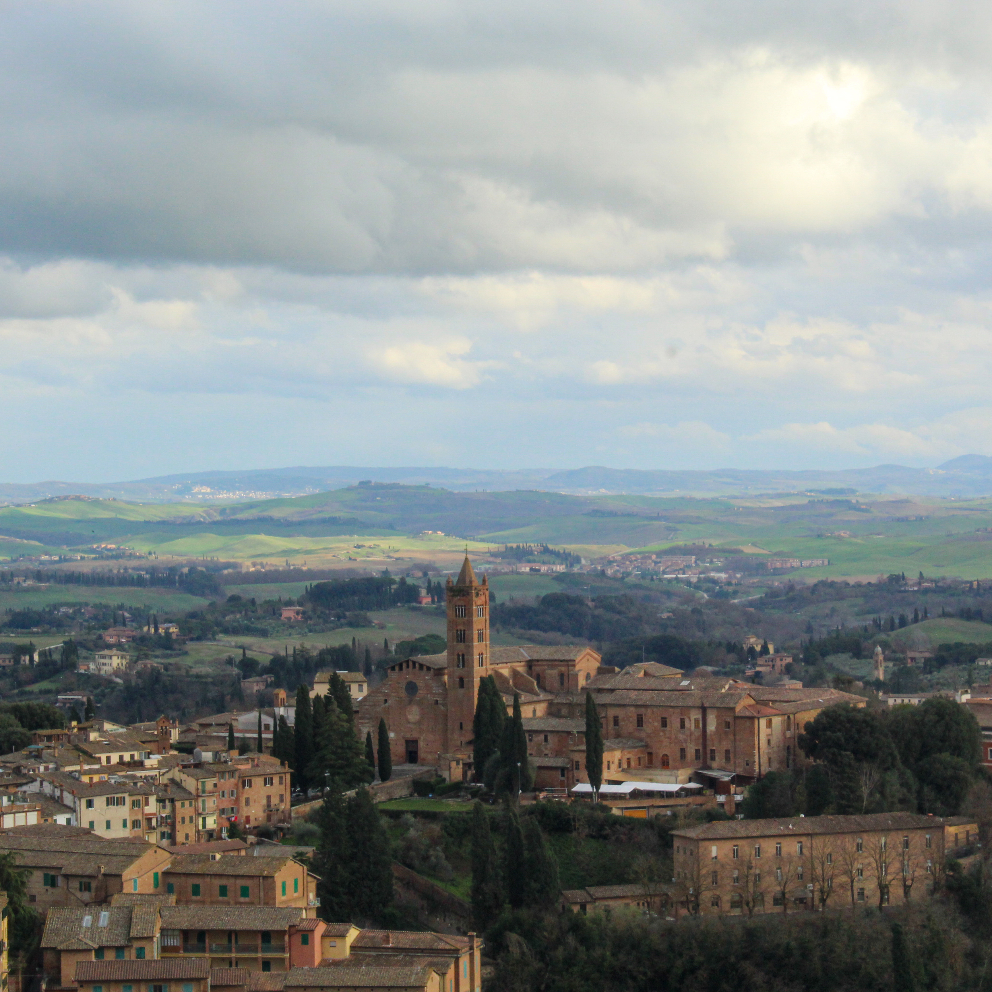 Image of the city of Siena.
