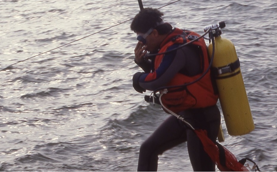 diver in Miami