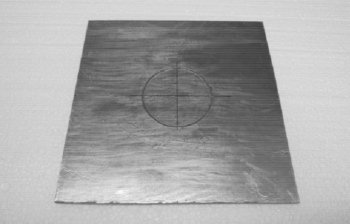 Annular slot loaded ground plane