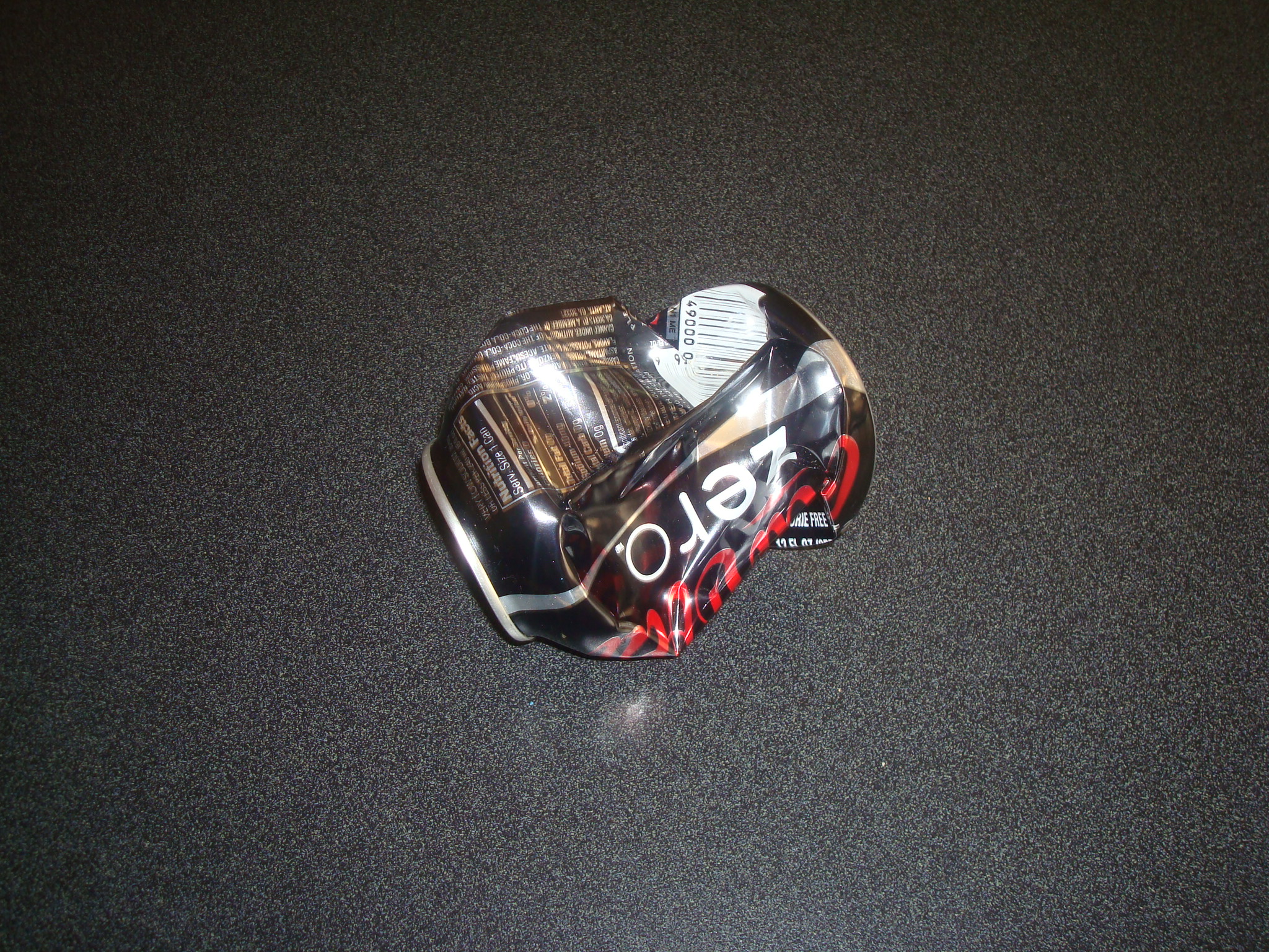 the crumpled can